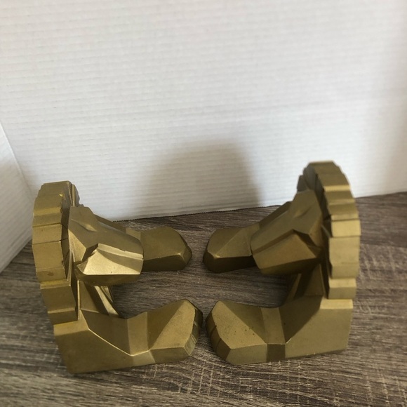 Vtg 1993 MGM Grand Casino Grand Opening Bookends - Picture 8 of 16